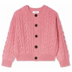 Bompard Cardigan Torsades Cachemire ||Enfant Pulls, Gilets