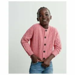 Bompard Cardigan Torsades Cachemire ||Enfant Pulls, Gilets