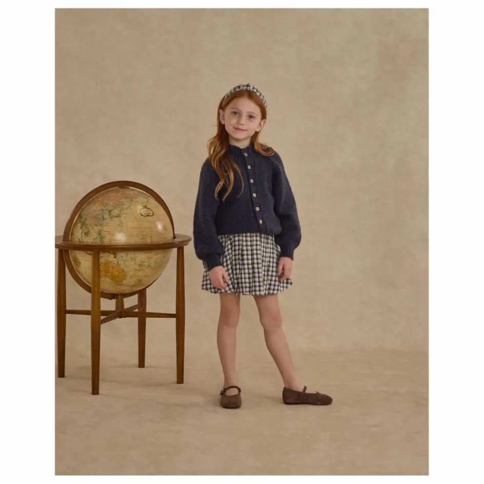 Clearance Rylee + Cru Cardigan Tulip | Bleu marine