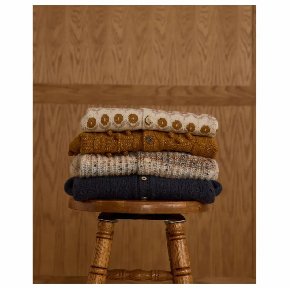 Clearance Rylee + Cru Cardigan Tulip | Bleu marine