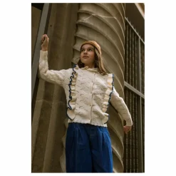 Hot Cardigan Viviana Volants | Enfant Pulls, Gilets