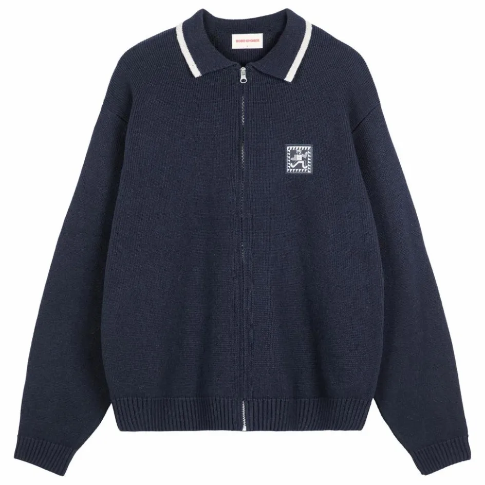 Cardigan Zippé Mr Pencil Fibres Recyclées - Collection Femme | Femme Pulls, Gilets