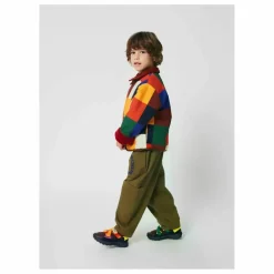 Bobo Choses Cargo Tic Tac Toe Coton Bio ||Enfant Pantalons Jeggings|Pantalons, Joggers