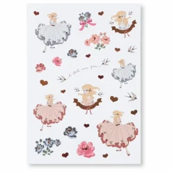 Konges Sløjd Loisirs Créatifs*Carnet à stickers Pink |