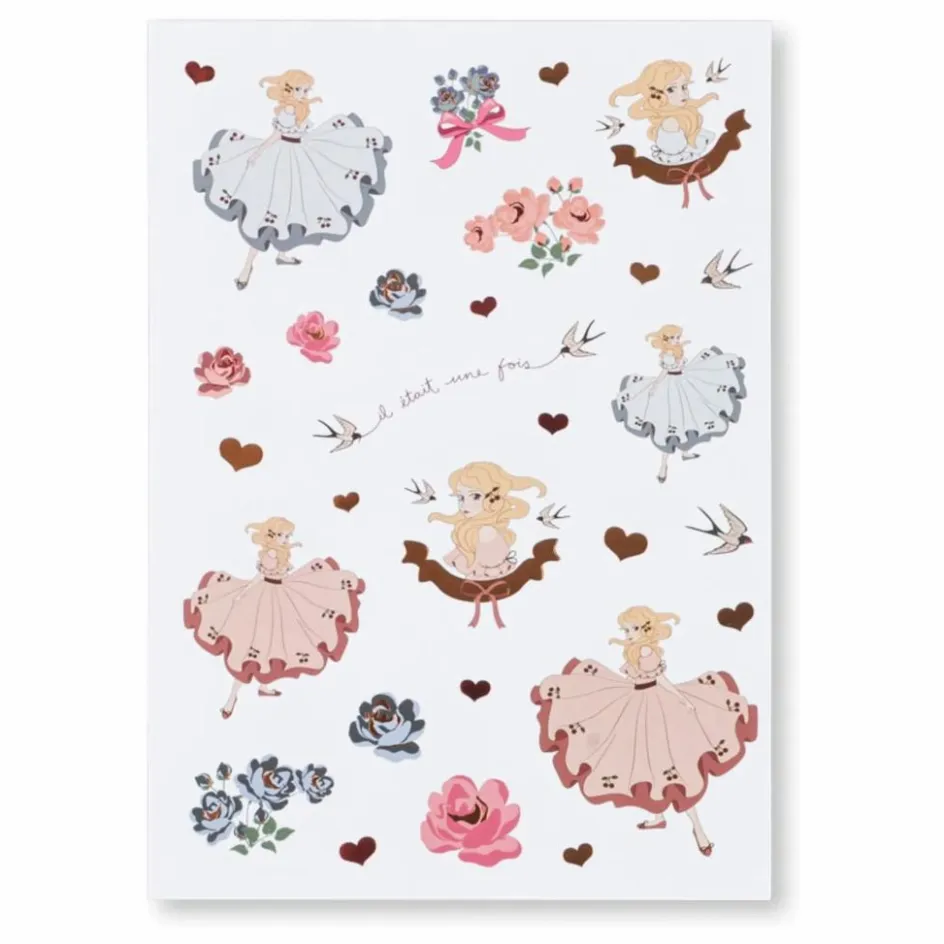 Konges Sløjd Loisirs Créatifs*Carnet à stickers Pink |