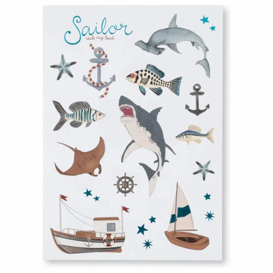 Konges Sløjd Carnet à stickers Sail Away || Loisirs Créatifs