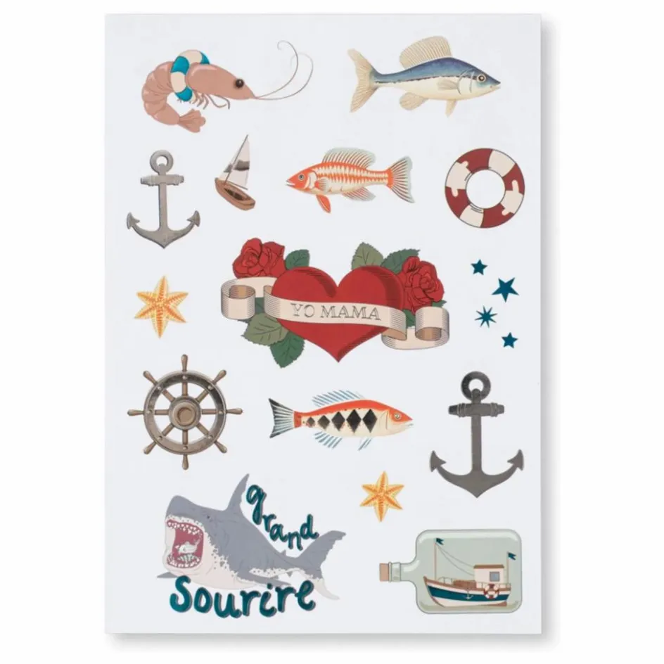 Konges Sløjd Carnet à stickers Sail Away || Loisirs Créatifs