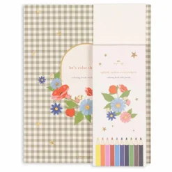 Online Carnet de coloriage et ses 6 crayons de couleurs | Loisirs Créatifs