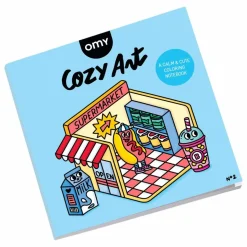 Best Omy Carnet de coloriage Supermarché Crème