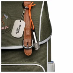 Sale Jeune Premier Cartable Midi Camp Life | Khaki