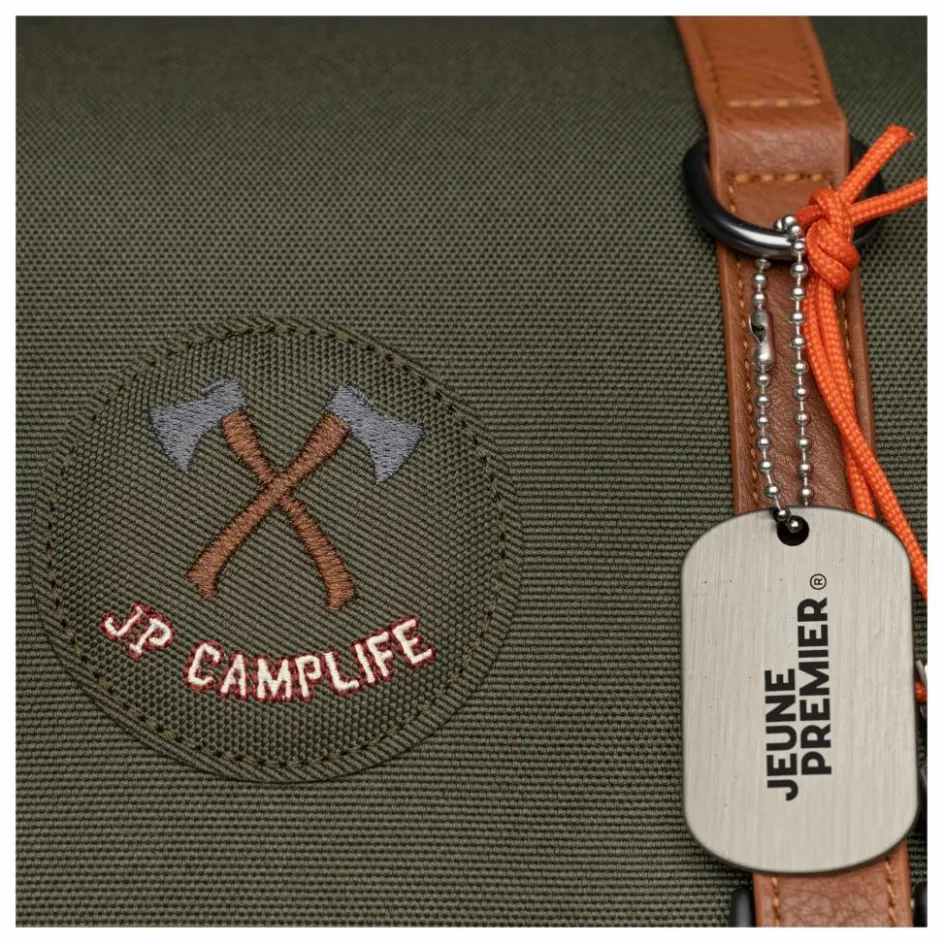 Sale Jeune Premier Cartable Midi Camp Life | Khaki