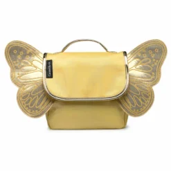 Outlet Caramel & Cie Cartable Papillon Irisé | Jaune