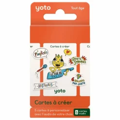Yoto Player Cartes à créer - Pack de 5| Jeux High-Tech