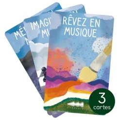 Online Yoto Player Cartes Immersion en musique - Pack de 3 Multicolore