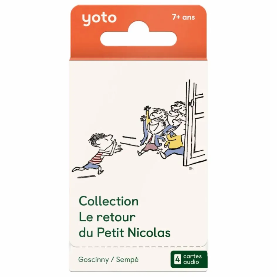 Online Yoto Player Cartes Les aventures du Petit Nicolas - Pack de 4 Multicolore