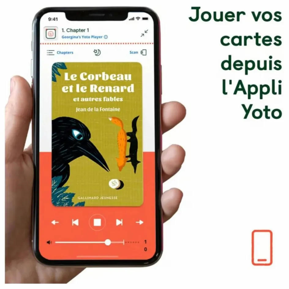 Yoto Player Jeux High-Tech*Cartes Les fables de la Fontaine - Pack de 3