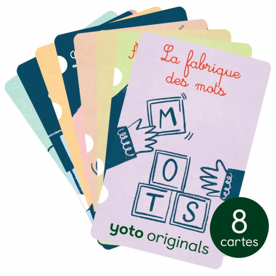 Hot Yoto Player Cartes Lire est un jeu - Pack de 8 Multicolore