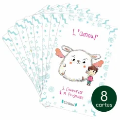 Cartes Ma petite bibliothèque des émotions - Pack de 8 Jeux High-Tech