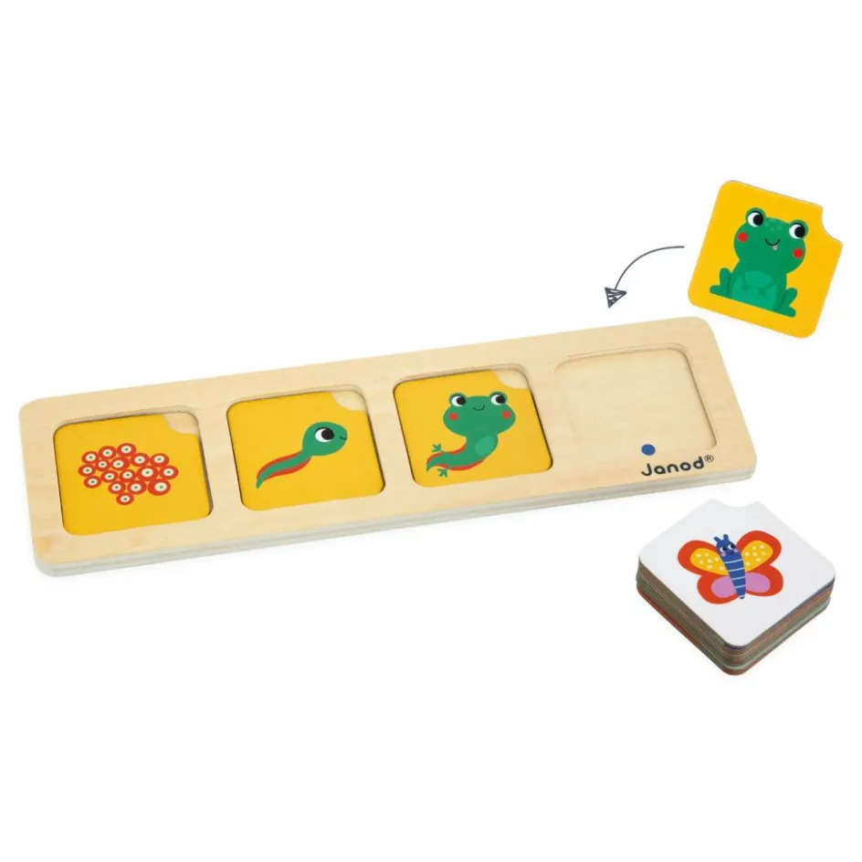 Janod Jeux Éducatifs*Cartes séquences - Le Jardin