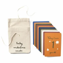 Ferm Living Kids Cartes étapes| Premiers Souvenirs|Cadeau De Naissance