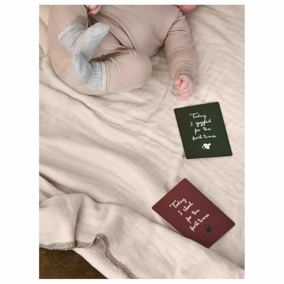 Ferm Living Kids Cartes étapes| Premiers Souvenirs|Cadeau De Naissance