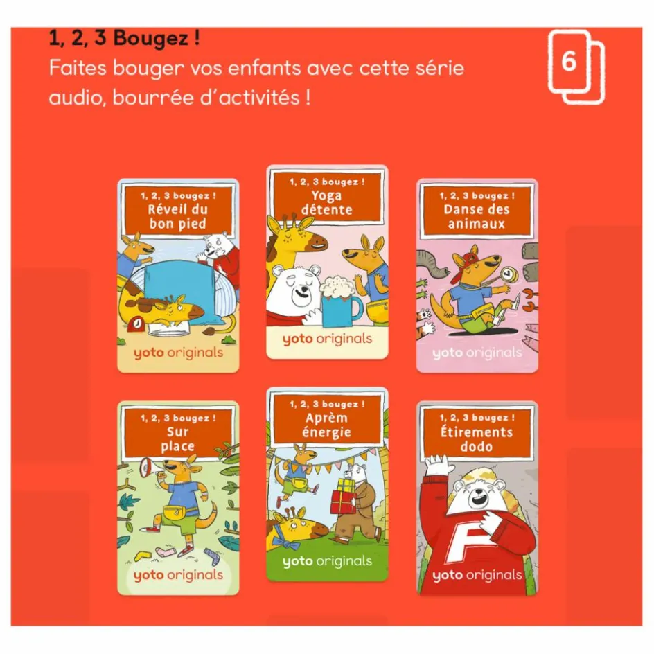 New Cartes Yoto Bougez Jeux High-Tech
