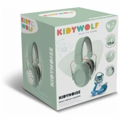 New Kidywolf Casque anti-bruit personnalisable | Aqua