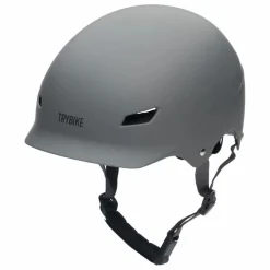 New Trybike Casque de vélo | Gris anthracite