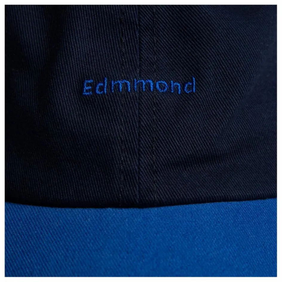 Outlet Edmmond Studios Casquette Bicolore Logo | Bleu marine