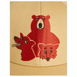New Mini Rodini Casquette Camp Rodini Coton Bio | Camel