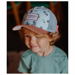 Enfant Hello Hossy Accessoires|Accessoires De Mode*Casquette Visière Courbée Trucker Blue Island |