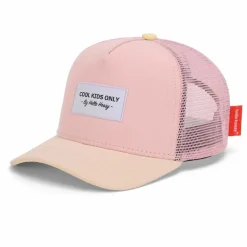 Hello Hossy Casquette Visière Courbée Trucker Mini Powder Pink ||Enfant Accessoires De Mode|Accessoires