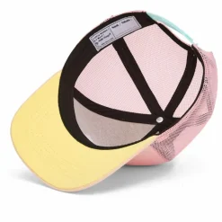 Hello Hossy Casquette Visière Courbée Trucker Mini Powder Pink ||Enfant Accessoires De Mode|Accessoires
