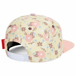 Hello Hossy Casquette Visière Plate Pastel Blossom | Jaune pâle