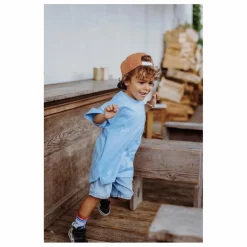 Online Hello Hossy Casquette Visière Plate Unie | Orange Rouille
