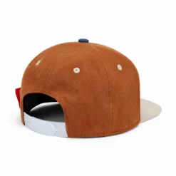 Online Hello Hossy Casquette Visière Plate Unie | Orange Rouille