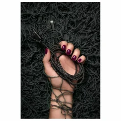 Outlet Le Cord Câble en filet de pêche recyclé - 2mètres | Noir