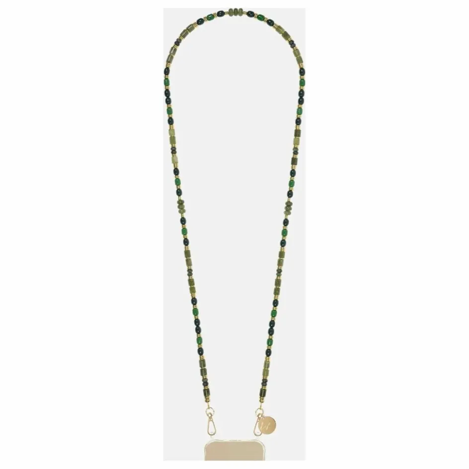 Hot LaCoqueFrançaise Chaine Longue Dakota 120 cm | Vert