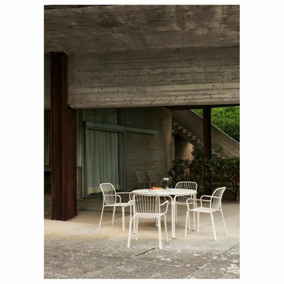 & Tradition Chaise avec accoudoirs Thorvald SC95, Space Copenhagen || Mobilier De Jardin