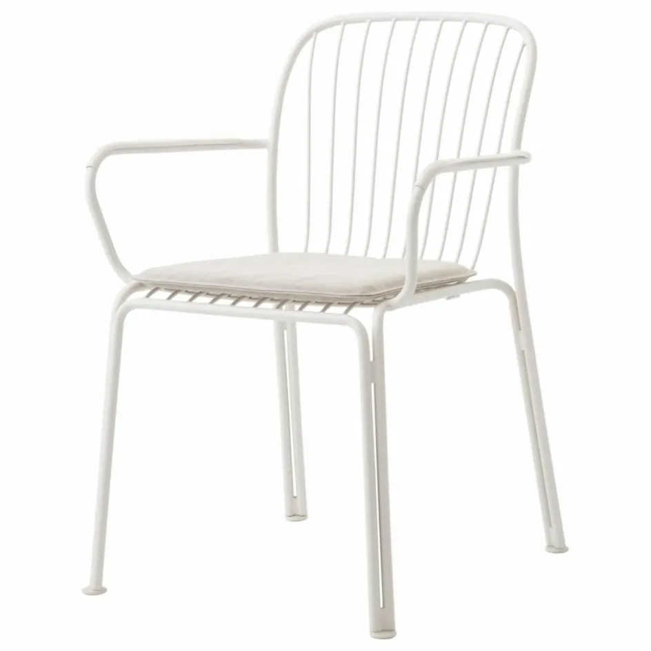 & Tradition Chaise avec accoudoirs Thorvald SC95, Space Copenhagen || Mobilier De Jardin