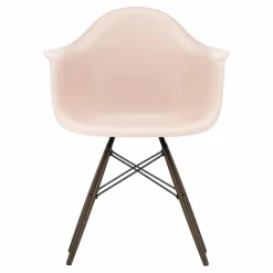 Online Vitra Chaise DAW - piétement érable - Charles & Ray Eames | Rose tendre
