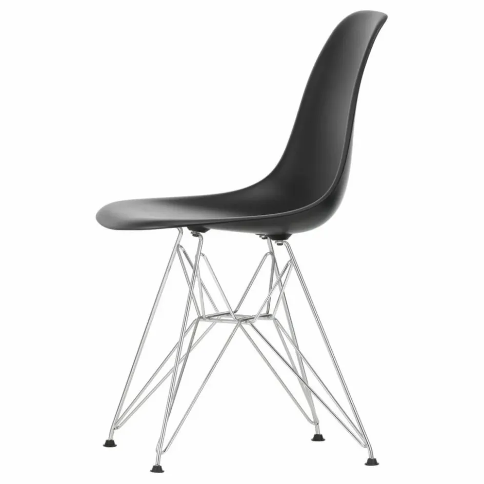 Vitra Chaises, Tabourets, Bancs*Chaise DSR Plastic - piètement Chromé - Charles & Ray Eames |