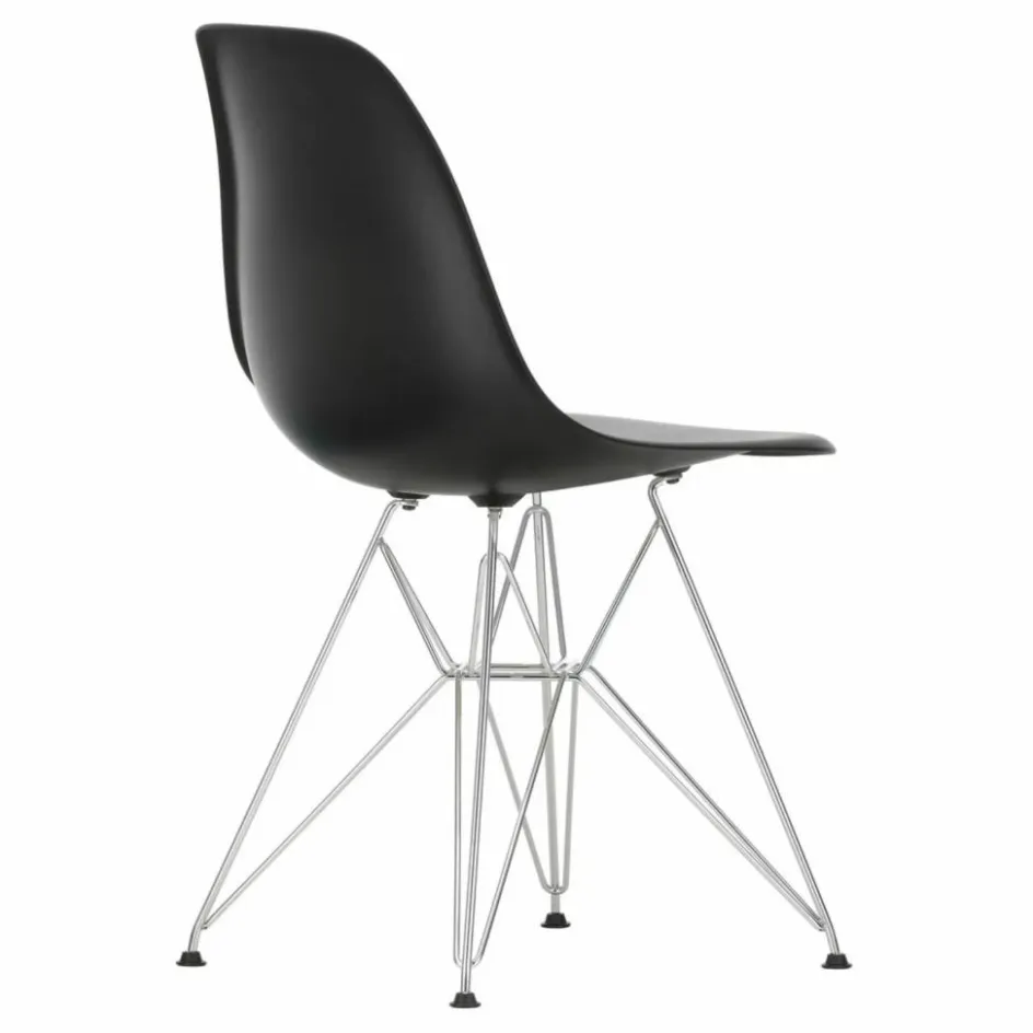 Vitra Chaises, Tabourets, Bancs*Chaise DSR Plastic - piètement Chromé - Charles & Ray Eames |
