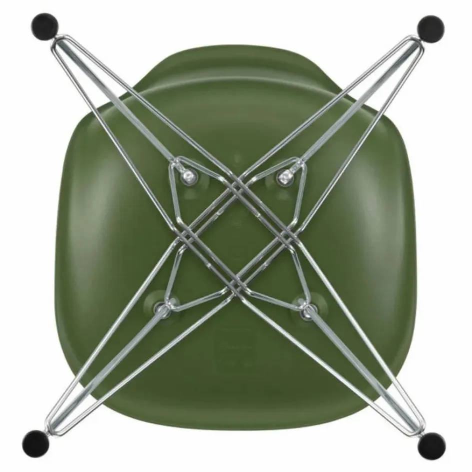Online Chaise DSR Plastic - piètement Chromé - Charles & Ray Eames | Chaises, Tabourets, Bancs
