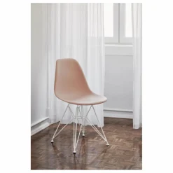 Best Chaise DSR Plastic - piètement blanc epoxy - Charles & Ray Eames | Chaises, Tabourets, Bancs