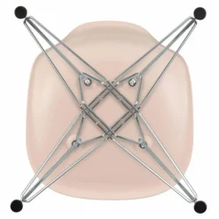 Vitra Chaises, Tabourets, Bancs*Chaise DSR Plastic - piètement Chromé - Charles & Ray Eames |