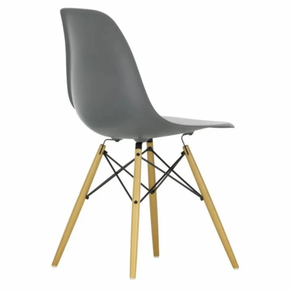 Vitra Chaises, Tabourets, Bancs*Chaise DSW plastic - piètement érable - Charles & Ray Eames |