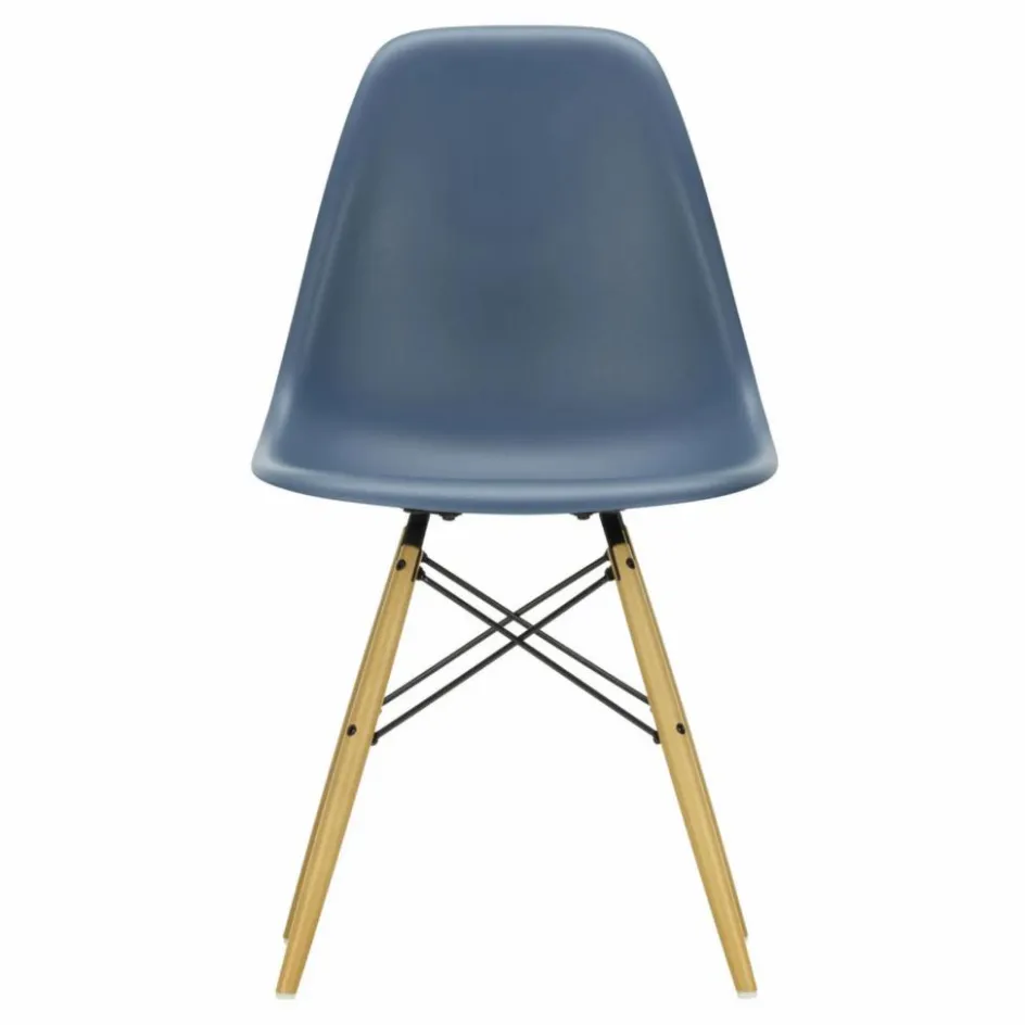 Vitra Chaise DSW plastic - piètement érable - Charles & Ray Eames || Chaises, Tabourets, Bancs