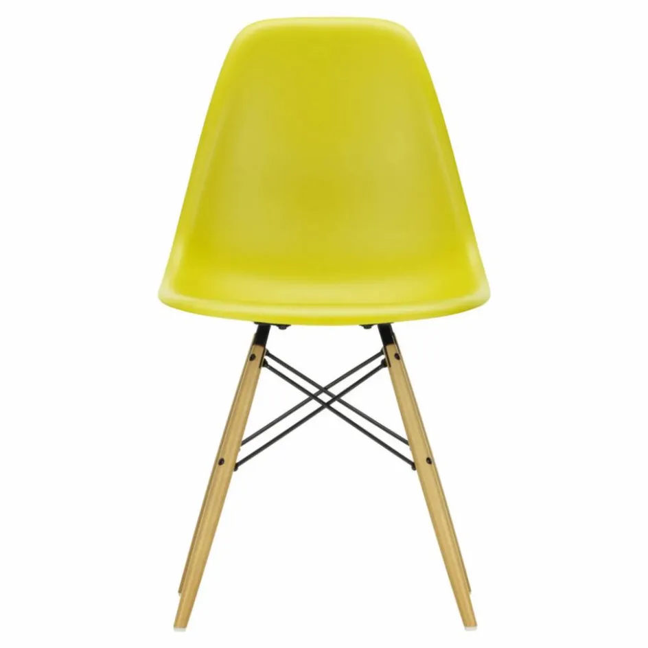Vitra Chaises, Tabourets, Bancs*Chaise DSW plastic - piètement érable - Charles & Ray Eames |