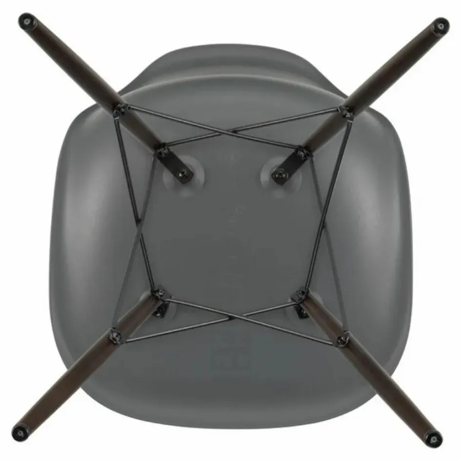 Vitra Chaise DSW plastic - piètement érable - Charles & Ray Eames || Chaises, Tabourets, Bancs
